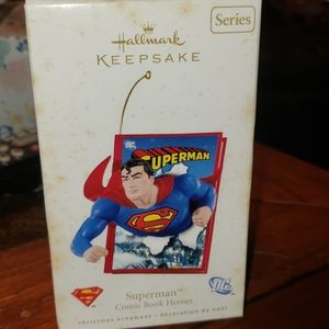 2008 Hallmark Keepsake SUPERMAN Comic.Book Heros